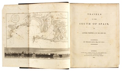 Lot 309 - Jacob (William) Travels in the South of Spain,...