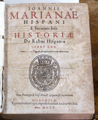 Lot 407 - Mariana (Juan de) Historiae de Rebus Hispaniae,...