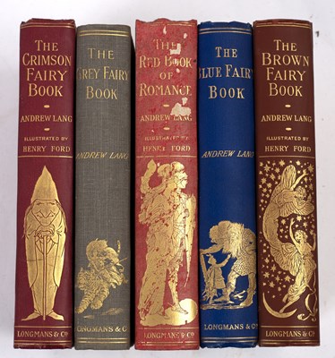 Lot 415 - Lang (Andrew) Fairy books. Blue, 7th ed., 1895,...