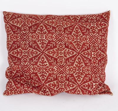 Lot 541 - A cushion of Fez embroidery, Morocco, 18th or...