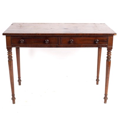 Lot 658 - An early 19th Century mahogany side table,...