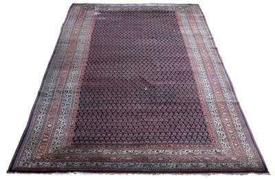 Lot 724 - A Serrabend Khelleh rug, North West Persia,...