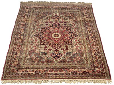 Lot 729 - A Kirman rug, South East Persia, circa 1900,...