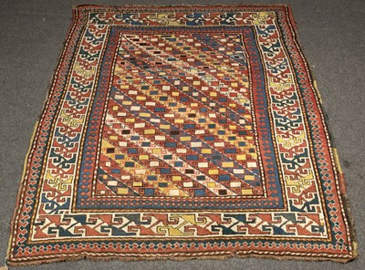 Lot 732 - A Gendje rug, West Caucasus, circa 1880, the...