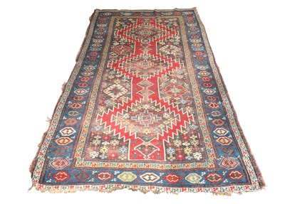 Lot 734 - A Mazlaghan rug, West Persia, circa 1880, the...