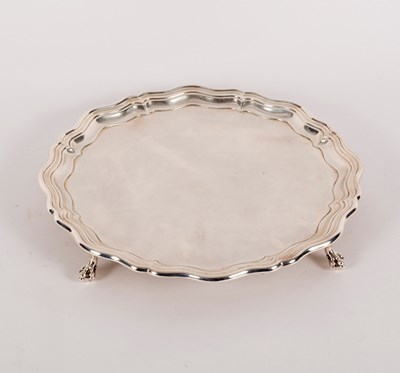 Lot 127 - A silver salver, James Dixon & Sons, Sheffield...