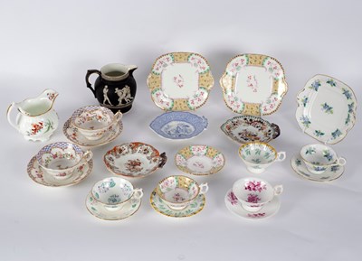 Lot 181 - Sundry decorative cups and saucers and other...