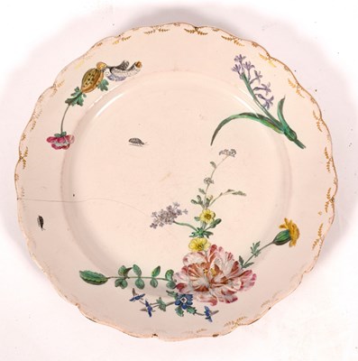 Lot 235A - A Marseille faience plate, Gaspar Robert's...