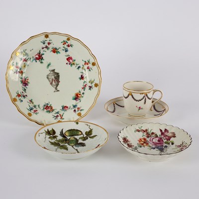 Lot 289 - A group of Chelsea and Chelsea Derby porcelain,...