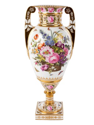 Lot 339 - A London decorated French porcelain...