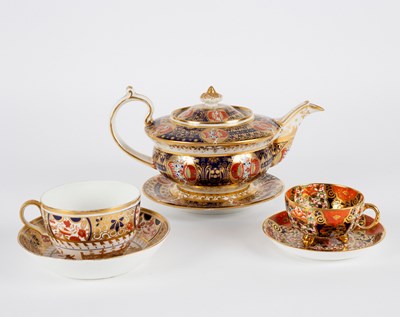 Lot 351 - A Spode Imari pattern breakfast cup and saucer...