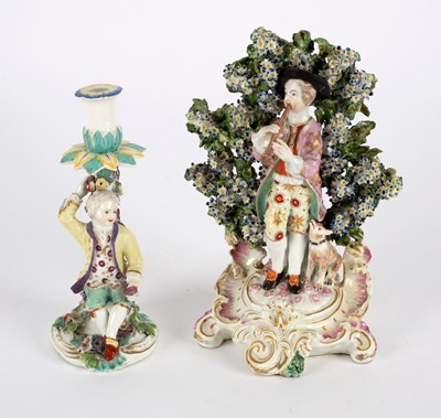 Lot 353 - Two Derby figures, circa 1765-75, the first...