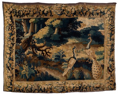 Lot 518 - A late 17th/early 18th Century Flemish Verdure...