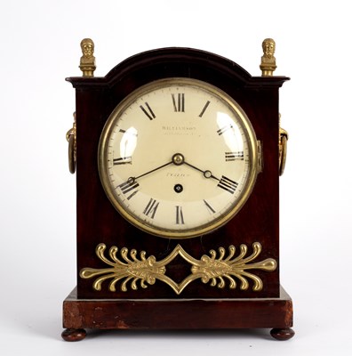 Lot 573 - A Regency mahogany bracket timepiece, circa...