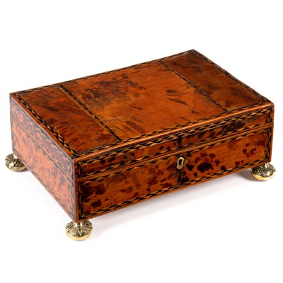 Lot 663 - A 19th Century tortoiseshell and inlaid...