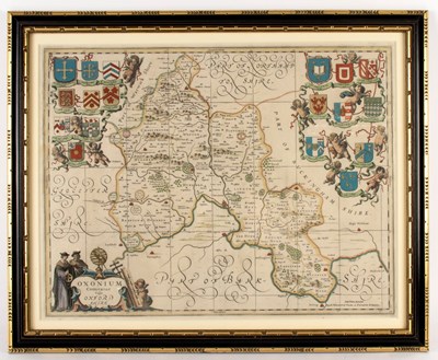 Lot 906 - Jan Jansson (1588-1664)/Oxonium Comitatus...