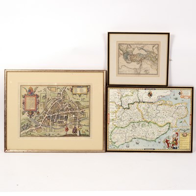 Lot 916 - Menke/Ancient World/coloured engraved map,...