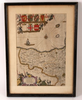 Lot 920 - Jansson, 1646, Somersettensis Comitatus...