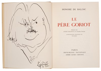 Lot 931 - Pablo Picasso (Spanish 1881-1973)/Illustrated...