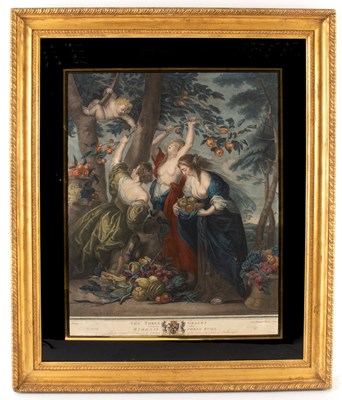 Lot 936 - Michel after Rubens/The Three Graces/colour...