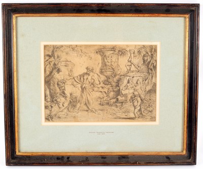 Lot 949 - After Castiglioni/Classical Scene/engraving,...