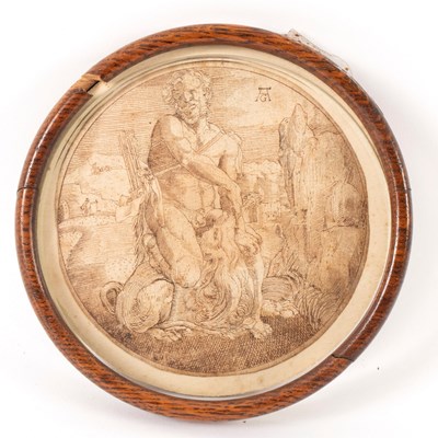 Lot 954 - 17th Century German School/Hercules and the...