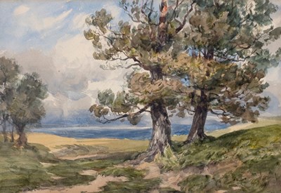 Lot 1043 - David Cox Jnr. (British 1809-1885)/Landscape...