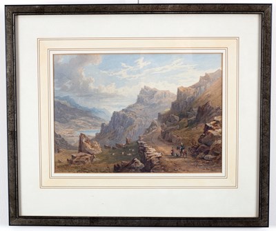 Lot 1049 - Maria Gastineau (British 1827-1890)/Llanberis...