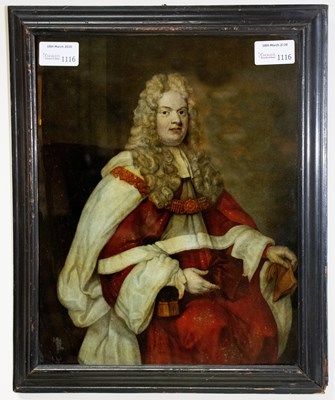 Lot 1116 - Early 19th Century/Portrait of a Lord Chief...