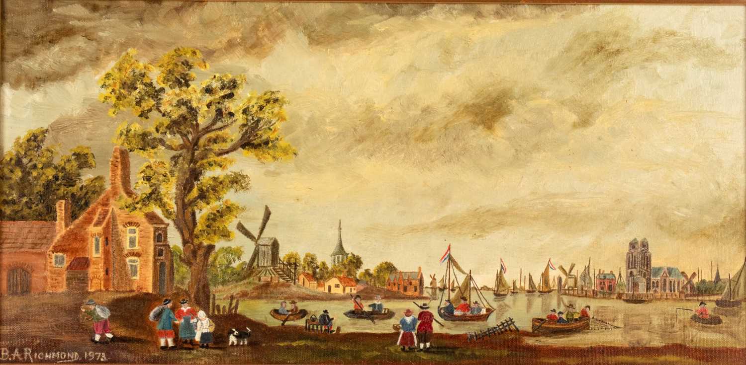 Lot 1173 - B A Richmond (20th Century)/Dordrecht River...