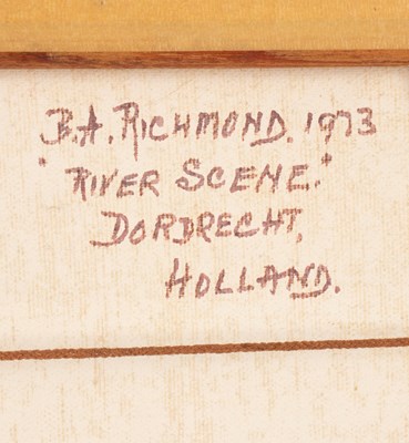Lot 1173 - B A Richmond (20th Century)/Dordrecht River...