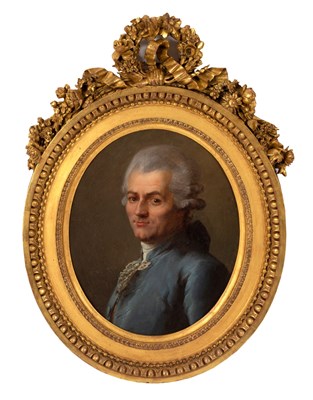 Lot 1180 - 18th Century French School/Portrait of a...