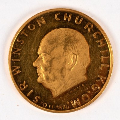 Lot 91 - A Winston Churchill 90th Birthday...