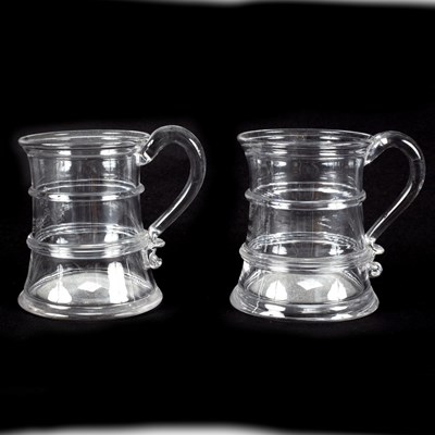 Lot 95 - A pair of late 18th Century half-pint capacity...