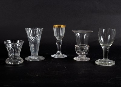 Lot 103 - A 19th Century Continental drinking glass with...
