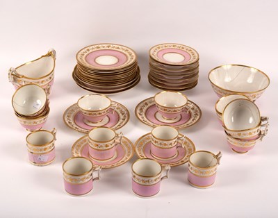 Lot 149 - A Flight Barr and Barr tea service of...