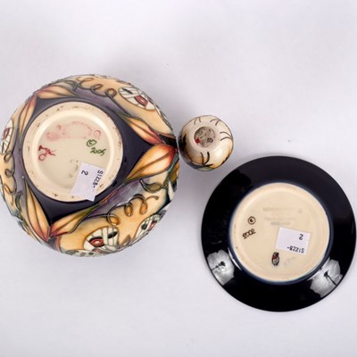 Lot 88 - Moorcroft Pottery, Apollo Butterfly vase by...