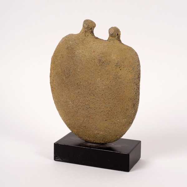 Lot 165 - Peter Hayes (born 1946), Couple, a raku...