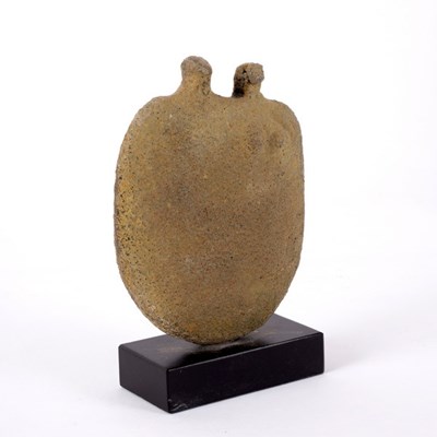 Lot 165 - Peter Hayes (born 1946), Couple, a raku...