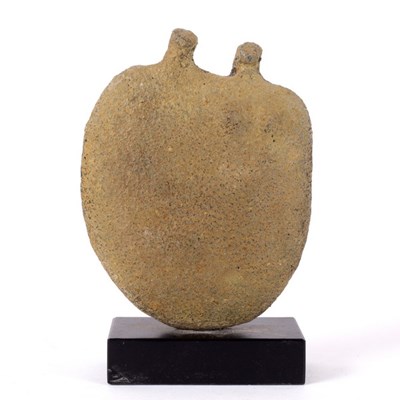 Lot 165 - Peter Hayes (born 1946), Couple, a raku...