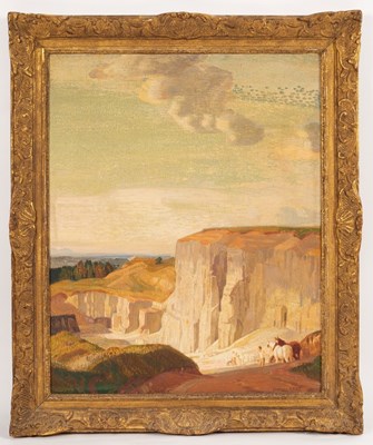 Lot 369 - Charles March Gere (1869-1957)/A Quarry in the...