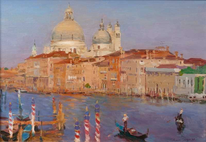 Lot 373 - Igor Juk (born 1970)/Grand Canal,...
