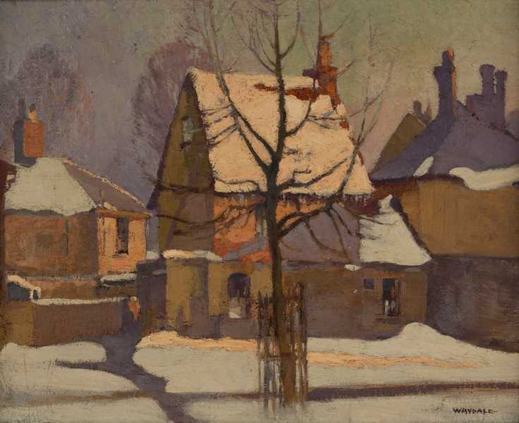 Lot 434 - Ernest Herbert Whydale (1886-1952)/Winter...