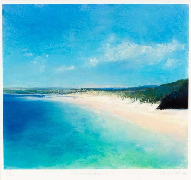 Lot 573 - Wendy McBride (Contemporary)/Emerald Waters I...