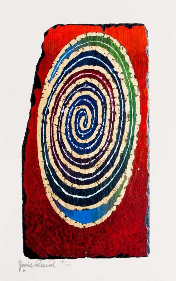 Lot 742 - Jamie Reid (British, born 1947)/Spiral/signed...