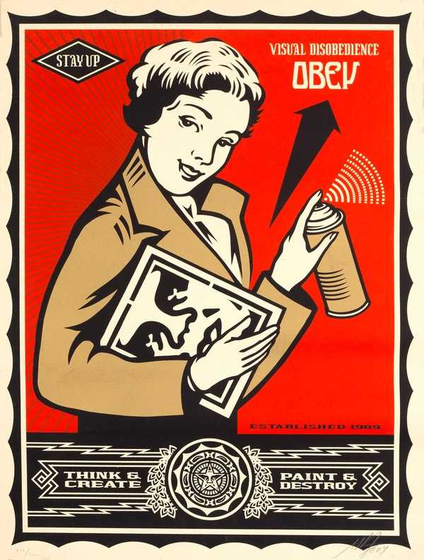 Lot 761 - Obey (Shepard Fairey, American, born...