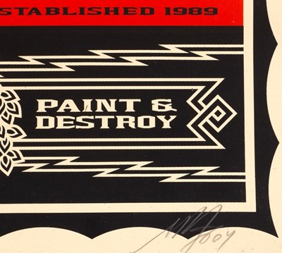 Lot 761 - Obey (Shepard Fairey, American, born...