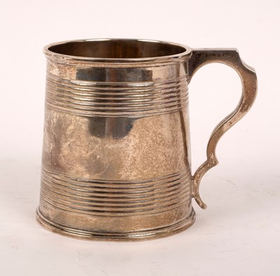 Lot 26 - A Victorian silver Christening mug, Edward Ker...