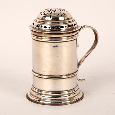 Lot 59 - A silver kitchen shaker, Elkington & Co.,...