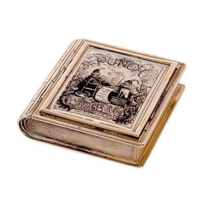 Lot 63 - A Victorian novelty silver vesta case, Louis...